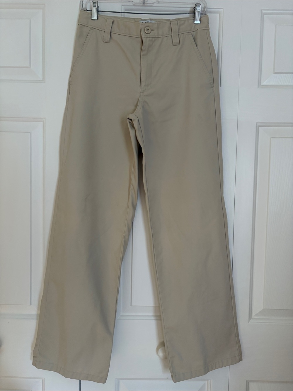 Old Navy Khaki Straight-Leg Pants - Light Tan